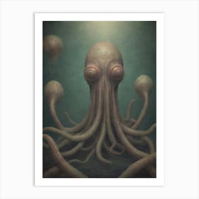 Octopus 5 Art Print