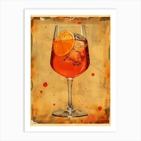 Aperol Spritz Art Print 372 Art Print