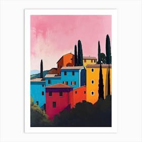 Rome Retreats: Tranquil Living in the Capital, Italy Art Print