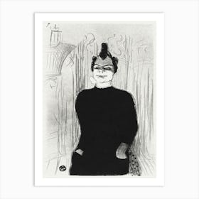 At The Gaieté Rochechouart Nicolle (1893), Henri de Toulouse-Lautrec Art Print