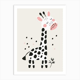 Giraffe 108 Art Print