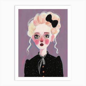 Victorian Girl Art Print