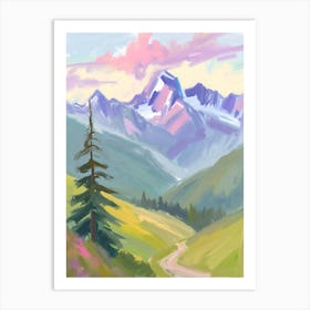 Of Mountains 1 Art Print