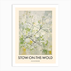 Stow On The Wold (Gloucestershire) Painting 4 Travel Poster Art Print