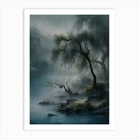 Asian Rain Forest Art Print