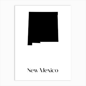 New Mexico city. 1 Art Print