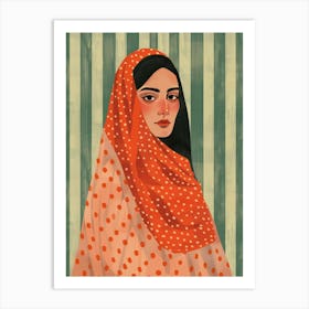 Muslim Girl Art Print