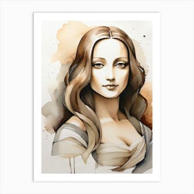 Mona Lisa 2 Art Print