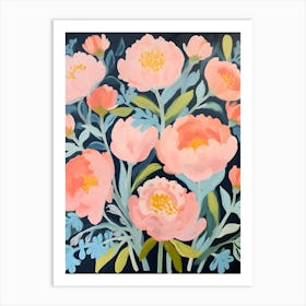 Pink Peonies Art Print