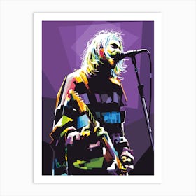 GRUNGE NEVER DIES Art Print