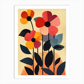 Flowers In The Sun 2 Art Print