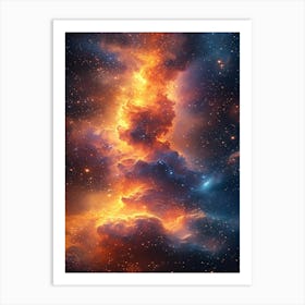 Nebula In Space 5 Art Print