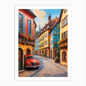 Old Town Art Print