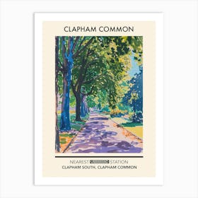 Clapham Common London Parks Garden 4 Art Print