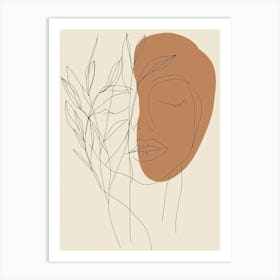 Portrait Of A Woman 5 Art Print