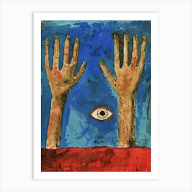 'Hands' 6 Art Print