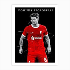 Dominik Szoboszlai Liverpool Art Print