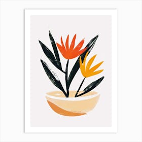 Bird Of Paradise Art Print