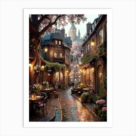 Paris Alley Art Print