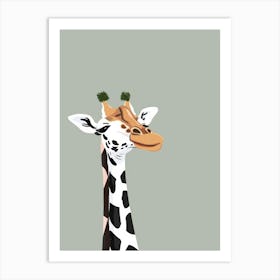 Giraffe 142 Art Print