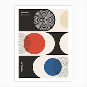 Abstract Circles Art Print