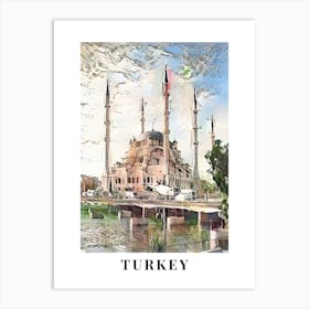 Turkey Art Print