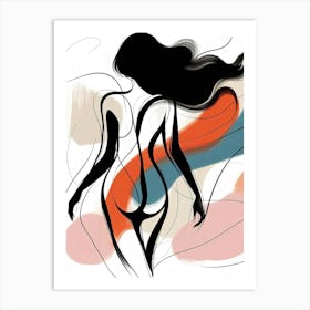 Ethereal Silhouette Art Print