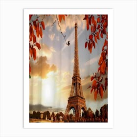 Paris Eiffel Tower 22 Art Print