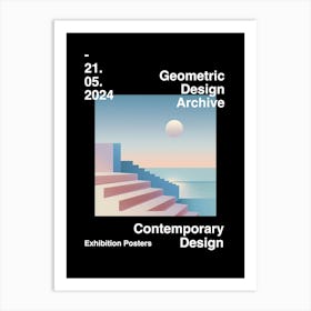 Geometric Design Archive Poster 31 Art Print