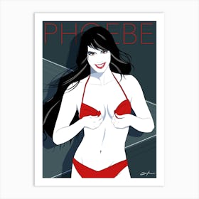 Phoebe Cates - Retro 80s Style Art Print