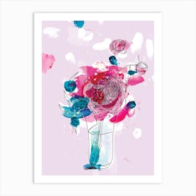 My Favourite Dahlia Art Print