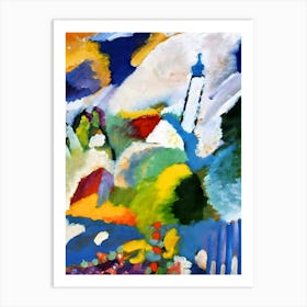 Wassily Kandinsky Landscape Art Print