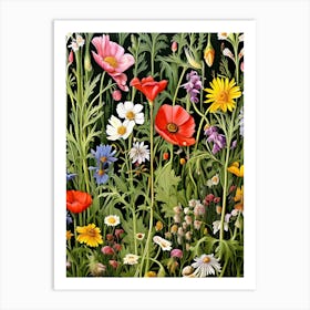 Wildflowers 37 Art Print