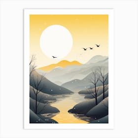 Winter Landscape 4 Art Print