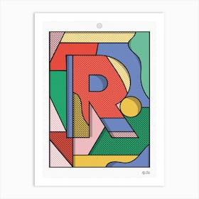 The Letter R Art Print