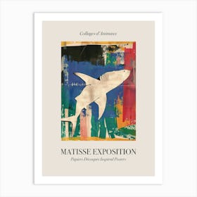 Shark 1 Matisse Inspired Exposition Animals Poster Art Print