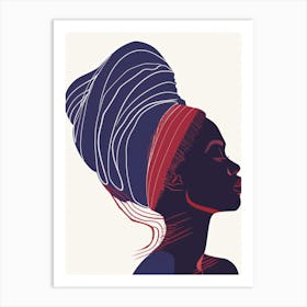 Portrait Of African Woman 40 Art Print