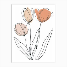 Tulips 28 Art Print