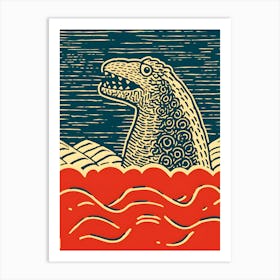 Godzilla Art Print