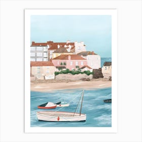 St Ives Cornwall Housewarming Travel Art Print