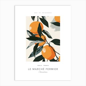 Clementines Le Marche Fermier Poster 1 Art Print