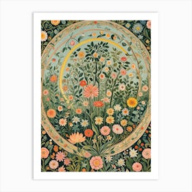 Flower Garden Art Print