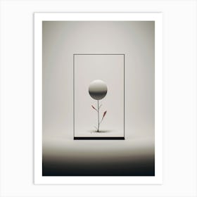 Flower In A Glass Art Print