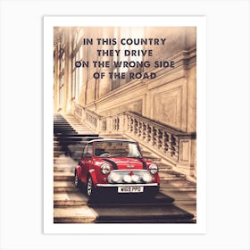 Italian Job Movie Art Print