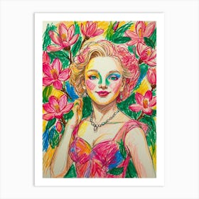 Marilyn Monroe Art Print