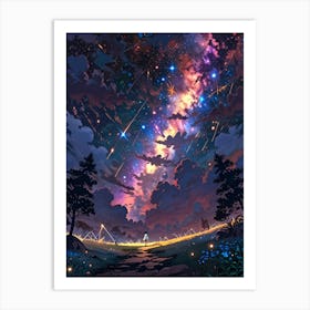 Milky Way 3 Art Print