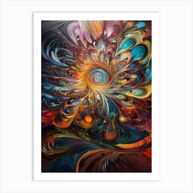 Abstract Painting 912 Art Print