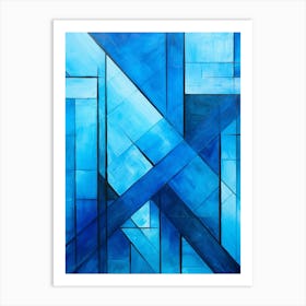 Kinetic Geometric Illustration 5 Art Print