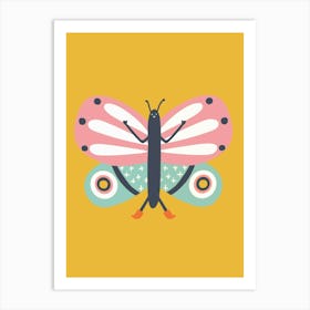 Happy Butterfly Art Print
