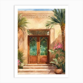 Door To The Mediterranean Art Print